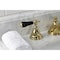 Kingston Brass KS5562PKL Duchess Widespread Bathroom Faucet W/ Brass Pop-Up, Brass KS5562PKL - alternate 2